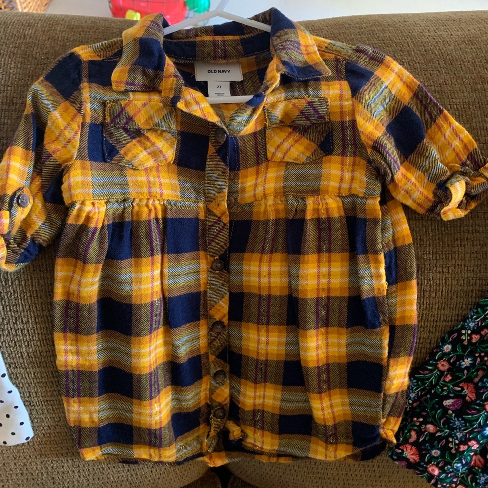 Toddler Flannel dress